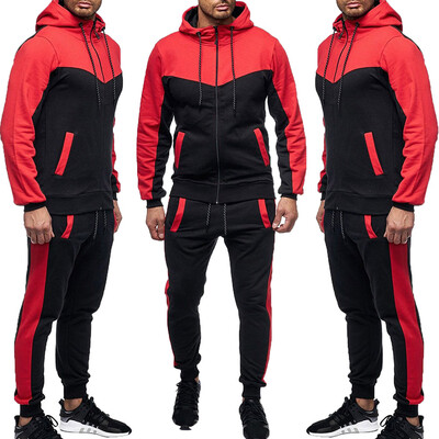 

Mens Tracksuit Jogging Hoodie Coat Jacket Trousers Pants Sports Sweat Suit Set