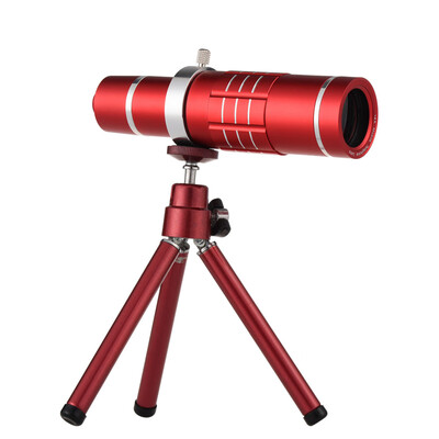 

〖Follure〗18 X Universal Clip On Cell Phone Camera Lens Kit Aluminum alloy ForPhone