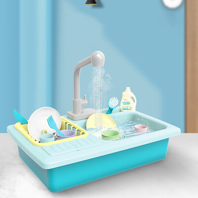 

Gobestart Color Changing Kitchen Sink Toys Children Heat Sensitive Thermochromic Dishwash