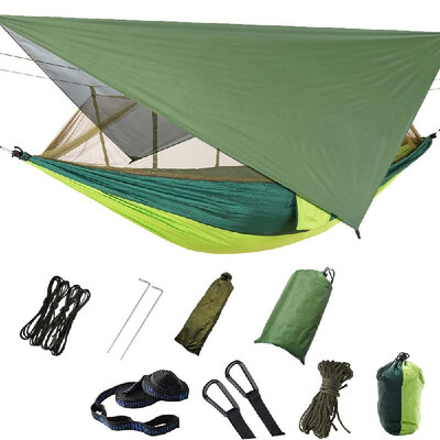

Hammock with Mosquito Net Hammock Net Lightweight Nylon Portable Hammock for Backpacking Camping Travelling