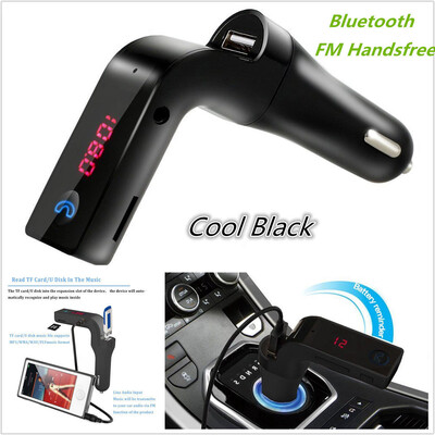 

〖Follure〗Bluetooth Car Kit Handsfree FM Transmitter Radio MP3 Player USB Charger & AUX