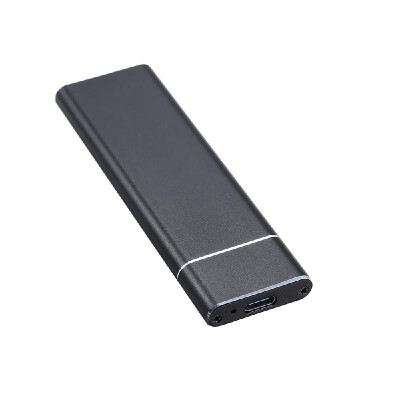 

USB31 to USB30 Converter Adapter External Case USB31 SSD Box External EnclosureBlack