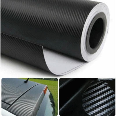 

DIY Carbon Fiber Wrap Roll Sticker for Car Auto Vehic 127Mx30cm xls4g