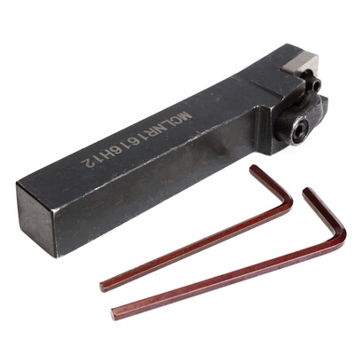 

16x100mm MCLNR1616H12 Index External Lathe Turning Tool Holder Wrench Replacement for CNMG1204 Inserts