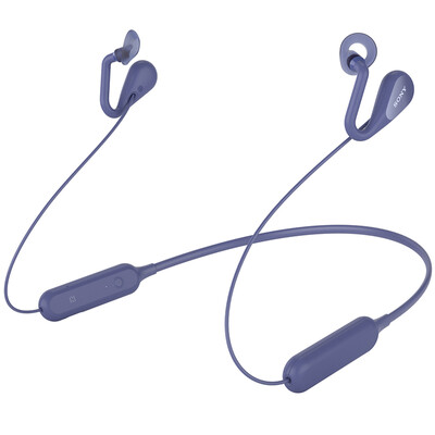 

Sony SONY SBH82D open Bluetooth stereo headset with hanging wire control call volume adjustment blue