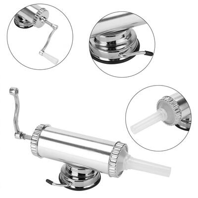 

Greensen 2 LB Aluminum Alloy Sausage Stuffer Maker Meat Filler Kit for Home Use