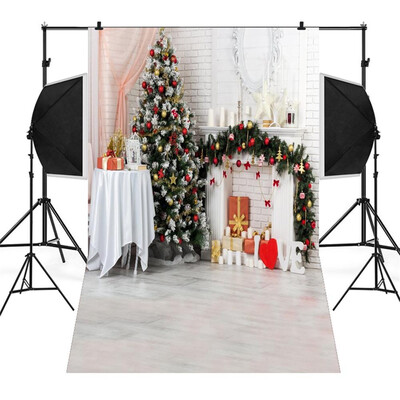 

Tailored Christmas Backdrops Snowman Vinyl 3x5FT Lantern Background Photography Studio