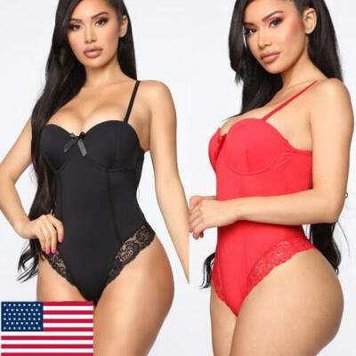 

Women Sexy-Lingerie Nightwear Sleepwear Dress Babydoll Lace G-string Underwear