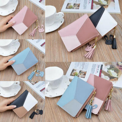 

Fashion Women Bifold Wallet Leather Clutch Card Holder Purse Lady Short Handbag
