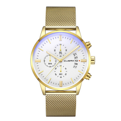

Gobestart Luxury Watches Quartz Watch Stainless Steel Dial Casual Bracele Watch