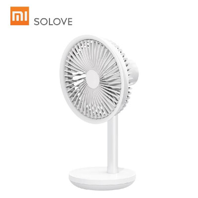 

Xiaomi SOLOVE Desktop Fan F5 Head Shaking Adjustable Wind Speed 4000mAh Battery with Type-C USB Portable Fan for Home Office