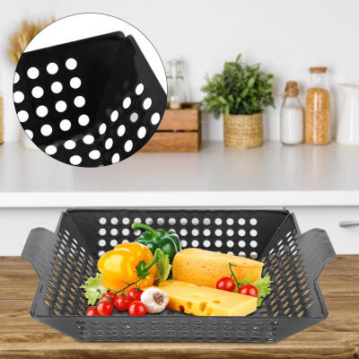 

Greensen Non-stick Camping BBQ Grill Pan Plate Enamel Baking Tray Cooling Rack