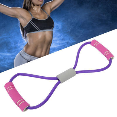 

Greensen 8 Shaped Fitness Pulling Rope Chest Expander Yoga Elastic Rubber Tension Band