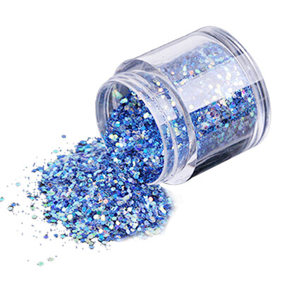 

Toponeto 10gBox Gold Sliver Nail Glitter Powder Shinning Nail Mirror Powder BU