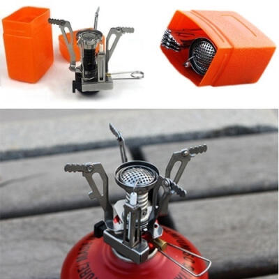 

Portable Mini Outdoor Camping Accessory Steel Gas Burner Stove for Outdoor Picnic Case