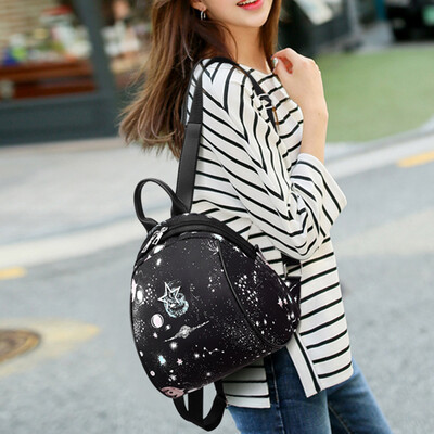 

Tailored Women Fashion Nylon Oxford Starry Pattern Backpacks Waterproof Star School Bags