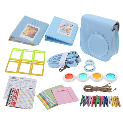 

7 in 1 Instant Film Camera Accessories Bundles for Fujifilm Instax Mini 88s89 with CasePhoto AlbumClose-Up Selfie LensColo