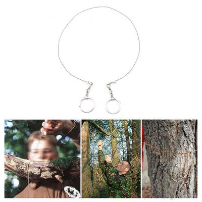

Greensen Steel Wire Saw Emergency Survival Gear for Outdoor Camping Hiking Tools