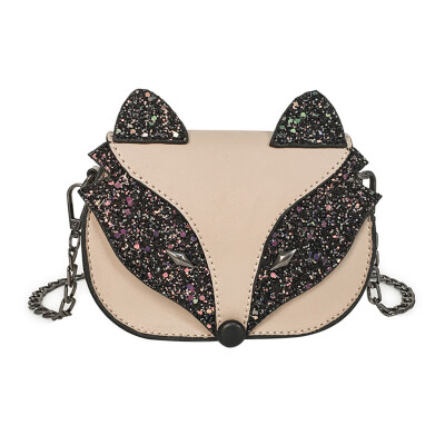 

Kids Sequins Fox Crossbody Bag Cute Mini Messenger Shoulder Bags Children Satchel Purse Crossbody Handbags Bolsa Girls YJ