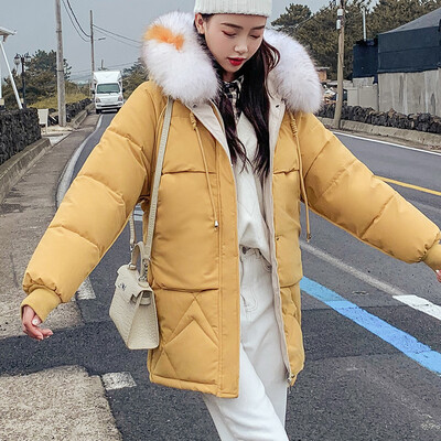 

Roseonmyhand Women Outerwear Faux Hooded Button Coat Long Solid Jackets Pocket Coats