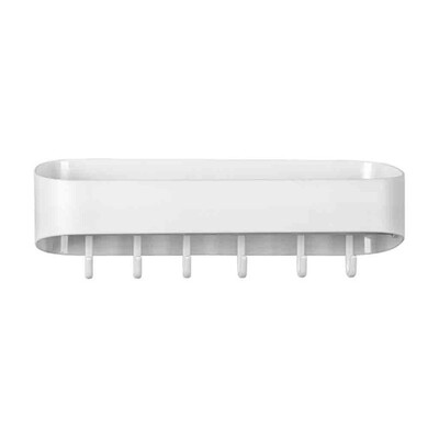 

Gobestart Home Bathroom Kitchen With Hook Free Punching Storage Rack Utility Hook