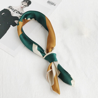 

New Silk Scarf Head Scarf MsProfessional Variety Decorative Print Scarf For Daily Decoration Business Party
