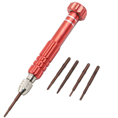 

〖Follure〗1PC 5 In 1 Precision Torx Screwdriver Cellphone Watch Repair Mixed Tool Kit