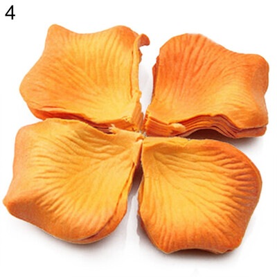

1000 Pcs Wedding Scatter Confetti Table Party Silk Fake Rose Flower Petals