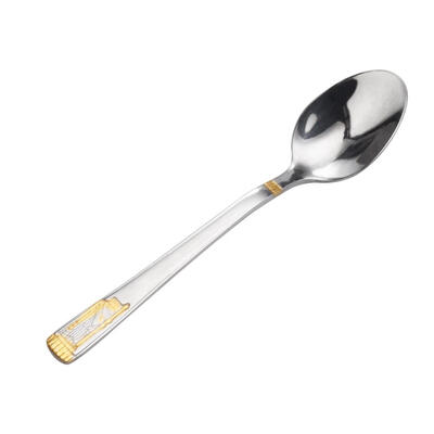 

Handle Stainless Steel Coffee Spoon Ice Cream Tea Dessert Spoons Tableware