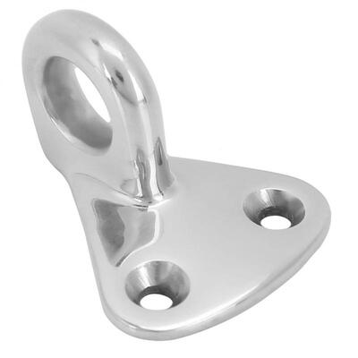 

Greensen 5 Pcs Stainless Steel Boat Ship Pad Eye Hook Carabiner for Marine Sailing