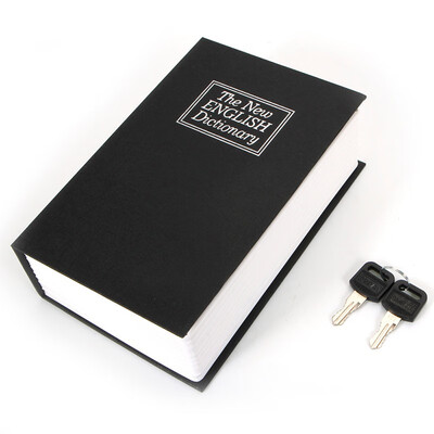 

Home Security Mini Dictionary Book Safe Piggy Bank Storage Box Cash Key Locking