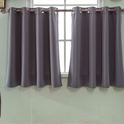 

Gobestart 2PC Insulated Foam Lined Heavy Thick Blackout Grommet Window Curtain Panels