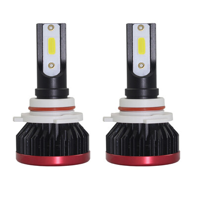 

2pcs 9006 100W Super Brightness 6500K Automobile Headlight Waterproof Car Driving Head Light Bulb