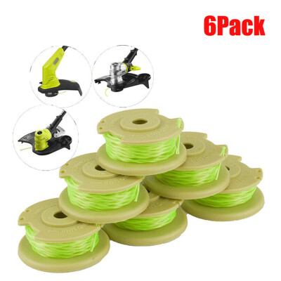 

〖Follure〗AC80RL3 Twisted Line&Spool Replacement for Ryobi Cordless Trimmers 6Pc