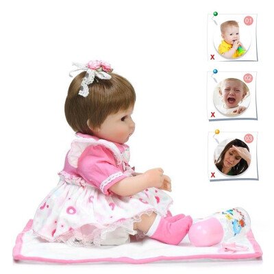 

42cm Toy New Brands Simulation Doll Soft Baby Toy High-end Gift