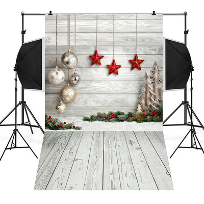 

〖Follure〗Christmas Backdrops Snow Vinyl 3x5FT Background Photography Studio