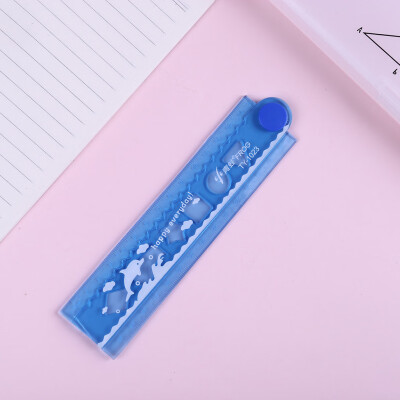 

Toponeto Clear Plastic Straight Ruler Plastic Measuring Tool for Student School Office