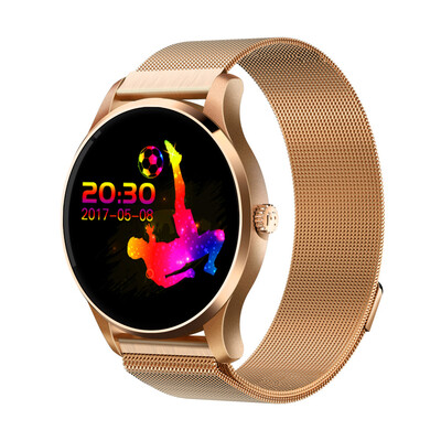 

〖Follure〗K88H Smart Watch IOS Android Heart Rate Monitor Watch 122 Inch IPS Round Screen