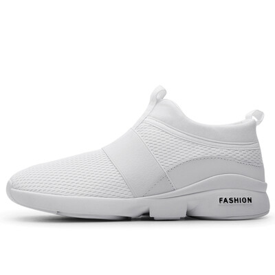 

Men Fashion Vulcanize Sneakers Male Solid Color Elastic Slip on Shoe Red Flat Bottom Casual Shoes Erkek Ayakkabi Big Size 39-46