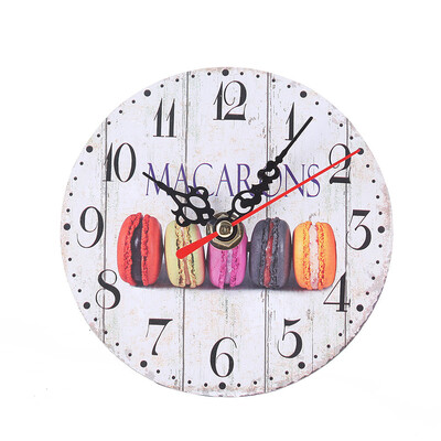 

Gobestart Vintage Style Antique Wood Wall Clock for Home Kitchen Office