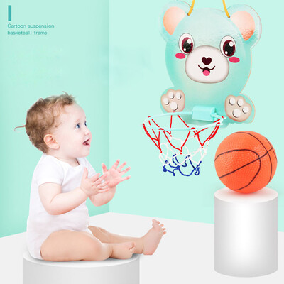 

Tailored Adjustable Hanging Basketball Netball Hoop Portable Plastic Mini Basketball Toy