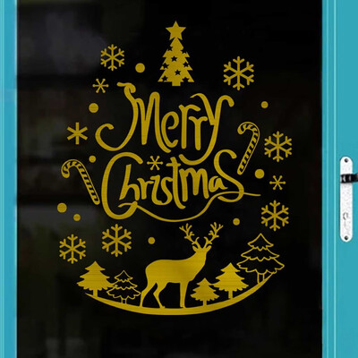 

〖Follure〗Merry Christmas Background Wall Decoration Removable Wall Stickers