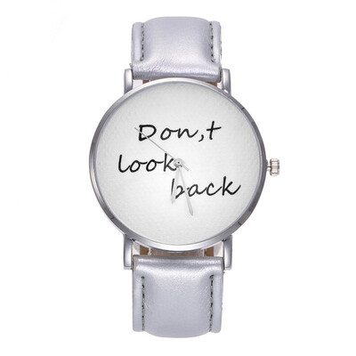 

The Current Popular Factor Dicaihong Dont Look back Letter Watch Kol Saati Montre Femme Zegarki Damskie Reloj De Mujer