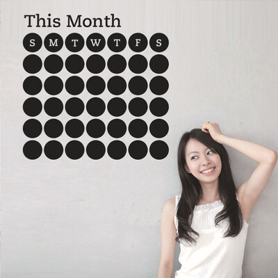 

〖Follure〗8181cm Blackboard Sticker Schedule Sticker Wall Sticker Removable Art Decors
