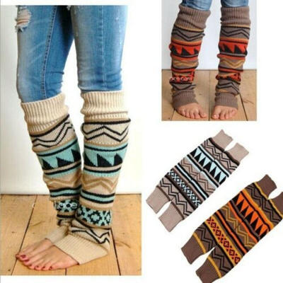 

USA Women Winter Socks Christmas Warm Wool Sock Cute Snowflake Comfortable