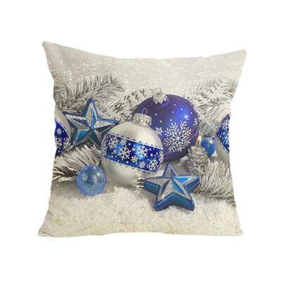 

Tailored Merry Christmas Pillow Cases Soft Sofa Cushion Cover Home Decor Pillow Core