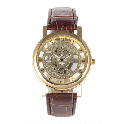 

Simple Style Hollow Dial Neutral Watch Unique Quartz Wristwatch Womens Watches Bayan Kol Saaty Fashion Minimalism Clock