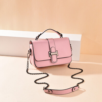 

Womens fashion casual small square bag Korean version of Joker Messenger bag ladies small handbag