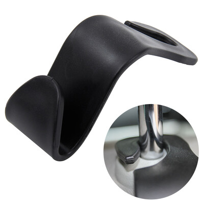 

4PCS Rear Hanger hooks for car seat headrest Hidden Shopping Bag hanger Storage Organizer Hook For Car Accessories