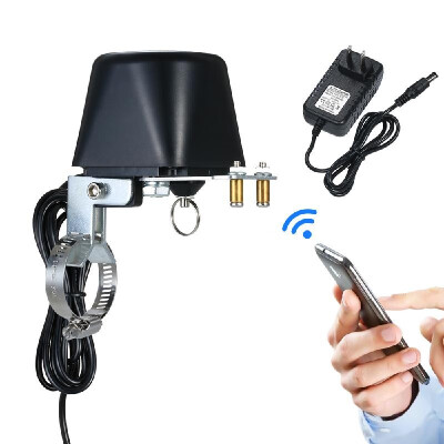 

Smart Wi-Fi Control Water Valve with Adjustable Mounting Bracket Wireless Electric Gas Valve Controller for iOS Android APP Contr